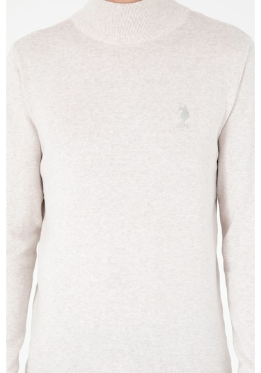 U.s. Polo Assn. Erkek Taş Melanj Kazak /triko 50288887-vr225 Taş Melanj