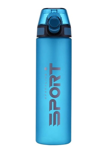 Hızlı Ve Kolay Hidrasyon İle Salon Spor Su Şişesi Maviye Göl Mavi