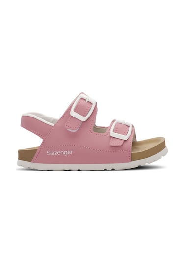Slazenger Pudra Tokalı Kız Çocuk Sandalet Pudra