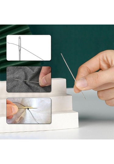 Suntek 30x Büyük Göz Keskin El Dikiş Pimleri Dıy El Sanatları Saklama Kutusu Ile Yapımı