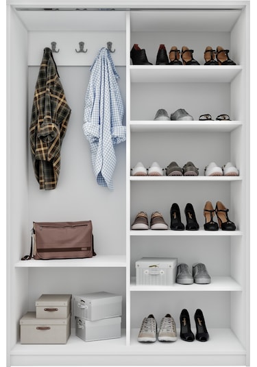 Başak 2 Kapaklı 8 Bölmeli Dolap