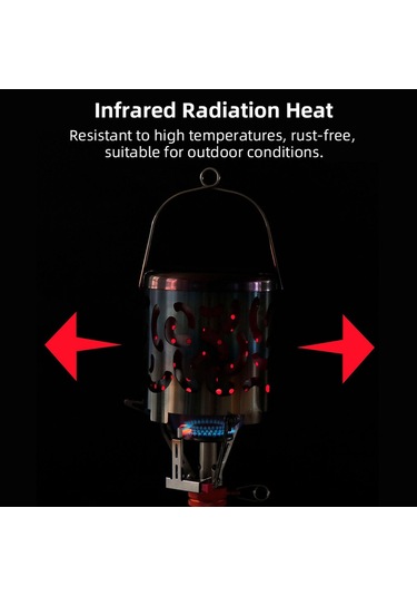 Tomshoo-kamp Isıtıcı Çadır Isıtıcı Kamp İçin-gümüş Gümüş