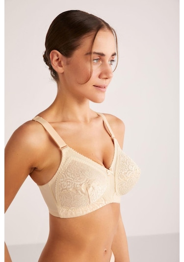 Kom Toparlayıcı Romance Sütyen Ten