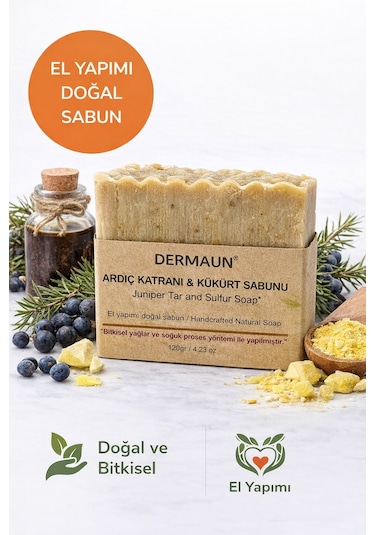 Dermaun Ardıç Katranı & Kükürt Sabunu 120 G