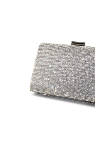 Taşlı Gümüş Abiye Çanta. Abiye Çanta Gümüş. Gümüş Abiye Çantası. Gümüş Taşlı Davet Gece Çantası