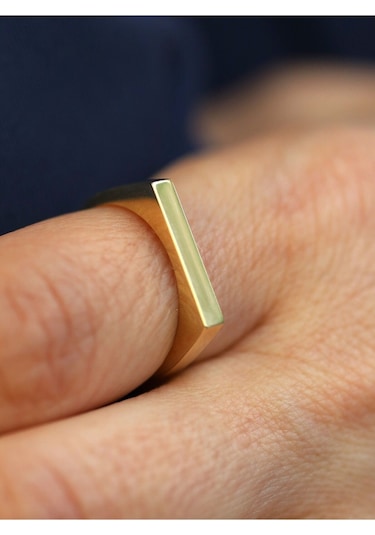 Yenigün Kuyumculuk 14 Ayar Altın Düz Yüzük Yzk19490