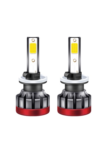 Kosona 880/881 Tipi 3000k Sarı Işık Led Araba Feneri, 30w 3000 Lumens, Ip68 Su Geçirmez, Plug And Play, 30.000+ Saat Ömür