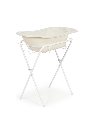 Babyjem Ayaklı Küvet Seti 7 Parça Kum Beji Çok Renkli