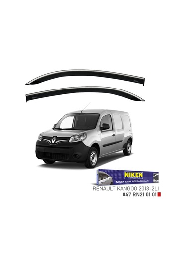Replax Renault Kangoo 2013 Sonrası Kromlu Cam Rüzgarlığı 2li