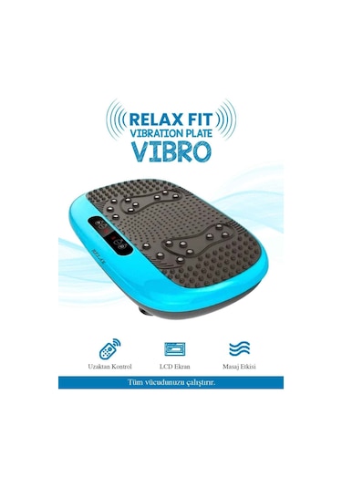 Relax Vibro Vibration Plate Egzersiz Fitness Çok Renkli