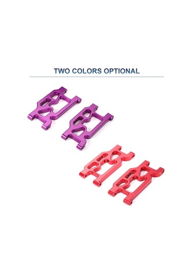 Didadodo Wltoys Xks 104001 1/10 Rc Araç İçin Metal Ön Süspansiyon Kolu - 2 Adet, Güçlü Montaj