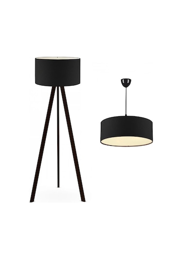 Pratik Kumaş Başlıklı Lambader Ve Hediye Kumaş Sarkıt Çok Renkli