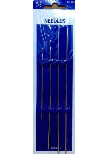 Yorgan Iğnesi - Ince Çuvaldız Iğne 4 Adet