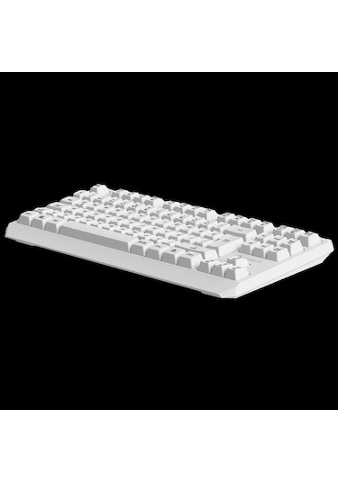 Gamebooster G75 Elya Rainbow Aydınlatmalı Beyaz Tkl Membrane Oyun Klavyesi