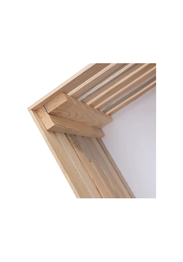 Ahşap Sandıklı Puf Bench Ahşap Puf