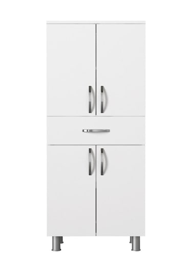 Dekorister Arizona 4 Kapaklı 1 Çekmece Çok Amaçlı Dolap Çok Renkli
