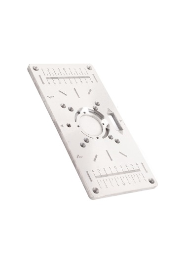 Vkemall Ahşap İşleme Döndürme Tabanı: Alüminyum Allyum, Dayanıklı, Kolay Kurulum, Kesme Rehberi, Delik Konumu Netiği