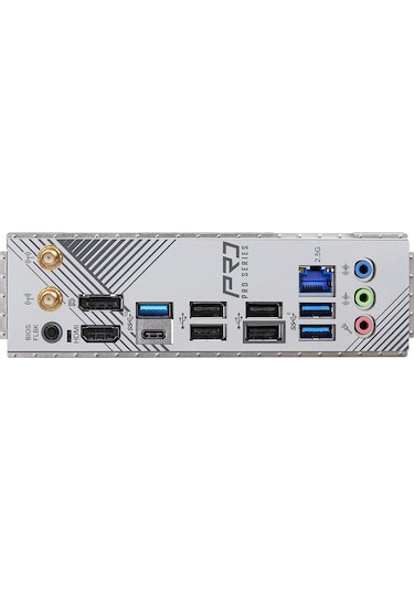 Asrock B650m Pro Rs Wıfı 7200mhz Ddr5 Soket Am5 M.2 Usb 3.2 Hdmı Matx Anakart