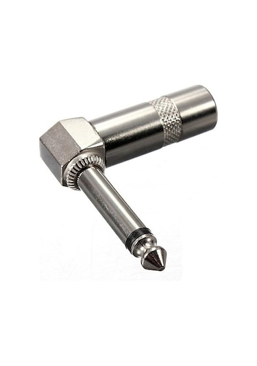 Hq Speed 6.3mm 90 Derece L Tip Mono Gitar Jack (50 Adet)