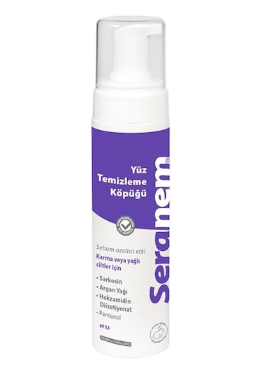 Seranem Yüz Temizleme Köpüğü 200 ML