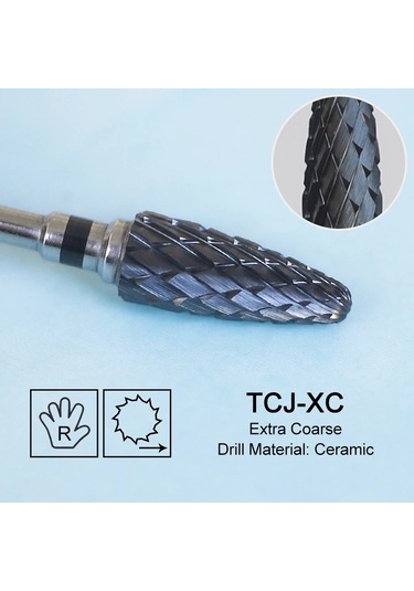 Seramik Freze Kesici Alev Karbür Tırnak Matkap Uçları Pembe Jel Sökücü Elektrikli Makine Matkaplar Parlatma Soyma Çivi Sanat Araçları Bordo