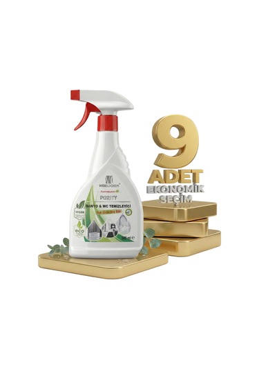 Worldchem Banyo Wc Temizleme 9x500 Ml