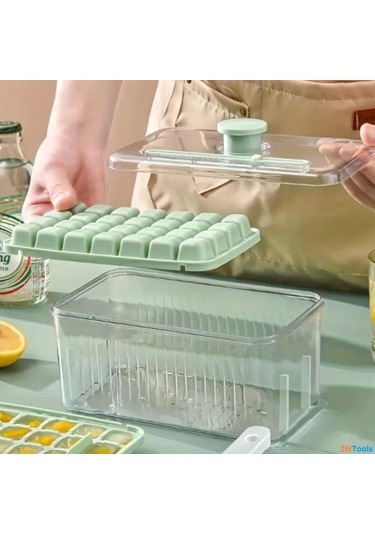 Zhltools Basmalı Hazneli Buzluk Beyaz