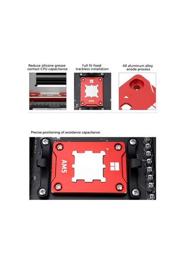 Thermalright Asf Amd Am5 Güvenli Çerçeve Cpu Bükülme Düzeltmesi İçin