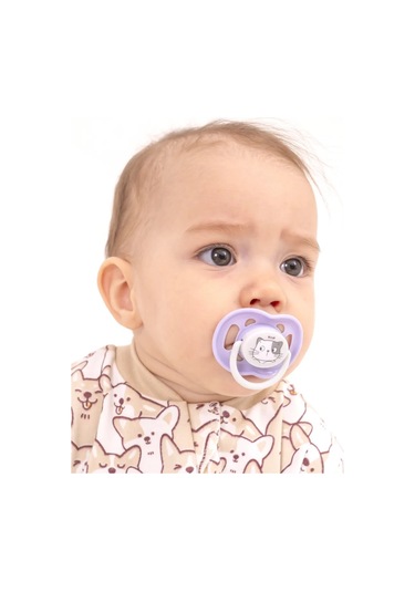 Uviton 6-12 Ay Emzikli Emzik Kapaklı Yavru Bebek Emziği 2'li 434672664 Pembe
