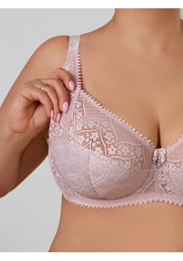 Diorella Fashion Dantel Sütyen Büyük Beden 402356622 Siyah