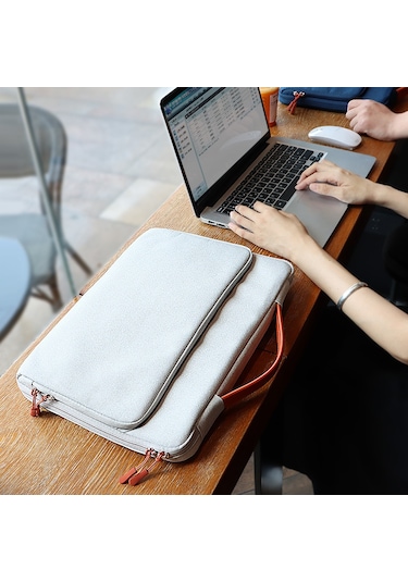 Cbtx ND03S Su Geçirmez 13.3" Laptop Taşıma Çantası  Gri