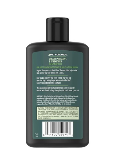 Just For Men Renk Koruyucu Ve Güçlendirici Şampuan Açık Tonlar 236ml Tüm Saçlar