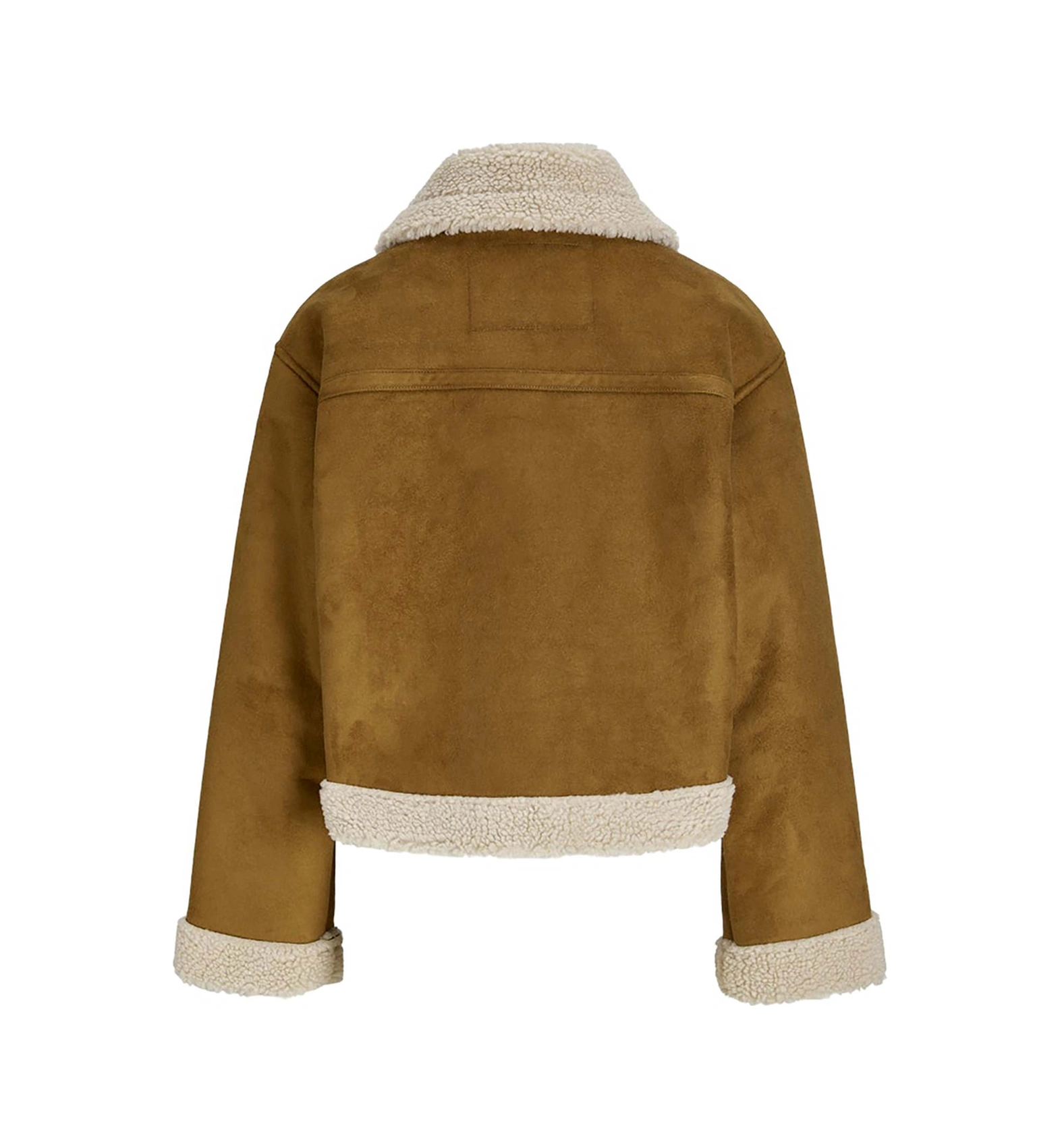 Jack & Jones Svea Aviator Kadın Kahverengi Ceket 12278930-rub Kahverengi