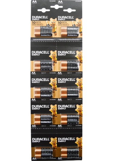 Duracell Simply Alkalin Aa Kalem Pil 20 Li