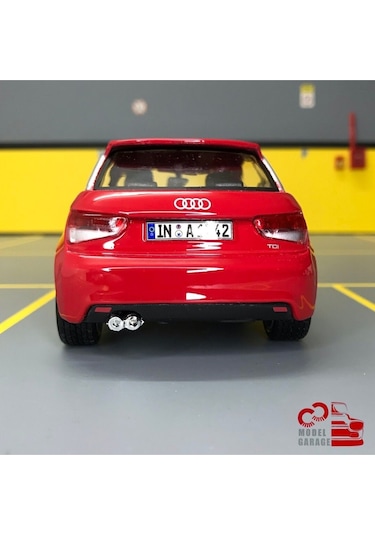 Audi A1 1/24 Ölçek C&c Model Garage Diecast Metal Model Araba