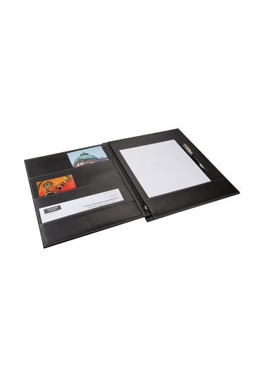 İmza Sümeni Masa Üstü 30x36,5 Cm - Siyah