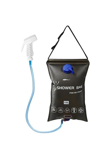 Tongxida 15l Bosphorusboutique Taşınabilir Kamp Kabı Hava Duş Çantası, Katlanabilir Su Taşıyıcı Bo Açık Mj Diğer