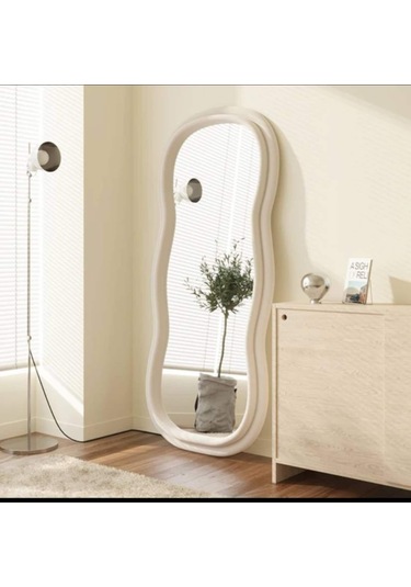 90 Cm Dekoratif Duvar - Boy Aynası Çok Renkli