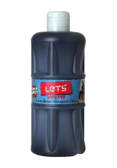 Lets Guaj Boya 500 ML Plastik Siyah L-5109 Siyah