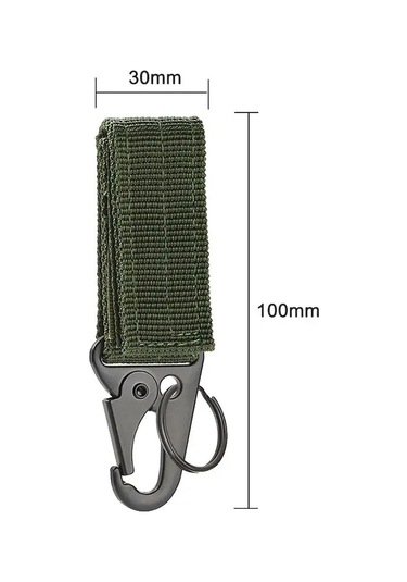 Fıshroom Kemer İçin Taktik Anahtar Karabinası 152411926