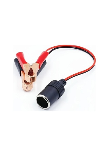 Chuangyinshop 12v 50a Rv Uzatma Kablosu Akü Kelepçeli Araç Soket Adaptörü 1 Adet