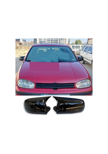 Vw Golf 4 Batman Yarasa Ayna Kapağı Piona Black Abs 1997 1998 1999 2000 2001 2002 2003