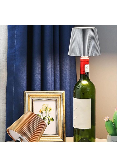 Xurunkeji Led Şarap Şişesi Kablosuz Şişe Abajuru Likör Şişeleri İçin 3 Renkli Kademesiz Kısılabilir Şarap Şişesi Işıkları Barlar İçin Altın Xurunkeji Led Şarap Şişesi Kablosuz Şişe Abajuru Likör Şişeleri İçin 3 Renkli Kademesiz Kısılabilir Şarap Şişesi Işıkları Barlar İçin Altın