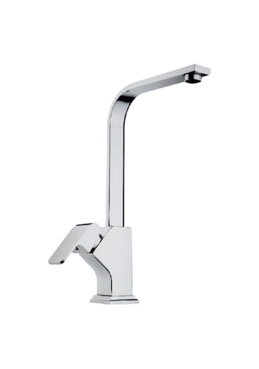 Euromix Orka L Borulu Kuğu Eviye Lavabo Bataryası