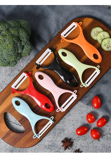 Rovıstyle El Sebze Soyucu, Sebzeleri Kabuk Soymak İçin Seramik 272977105 Gri