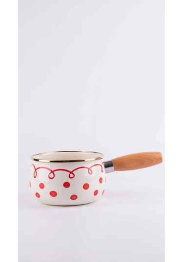 Merry Yılbaşı Özel Emaye Tava 16cm 1,3 Litre