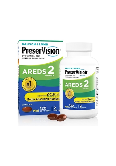 usch + Lomb Preservision Areds 2 Göz Vitamini 120 Kapsül