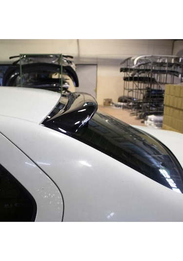 Renault Symbol Arka Cam Üstü Spoyler Rüzgarlık Parlak Siyah 2013+