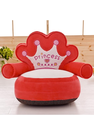 Suntek Sevimli Çocuk Koltuk Kanepe Kapak Bebek Sandalyesi 01-kırmızı 01 Kırmızı