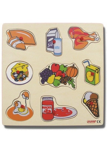 Temel Besinler Puzzle (30X30 Cm)